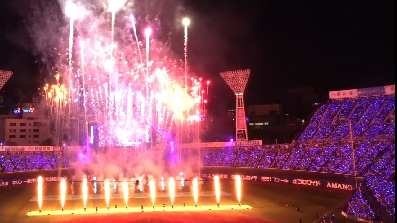 相川七瀬熱唱！！しかしブルーライトの最後は。。ドアラ！！ 横浜DeNAベイスターズ