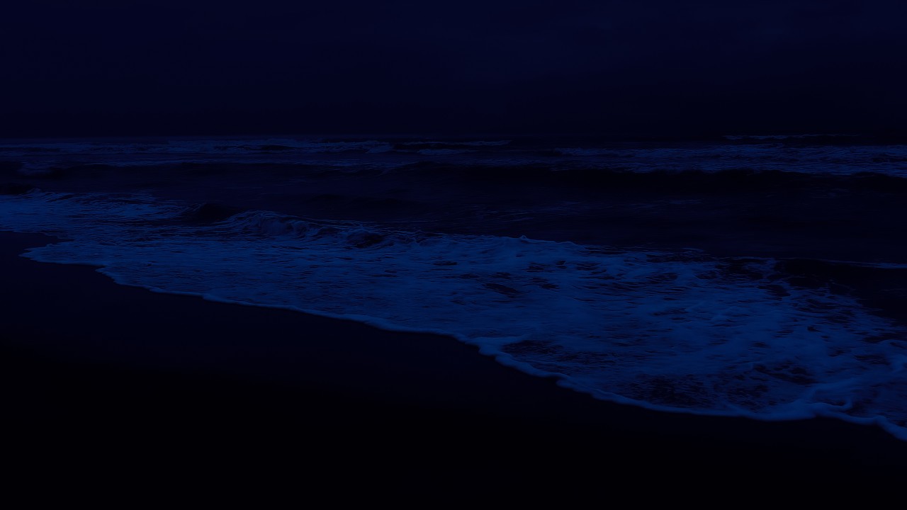 No Ads Quiet Night Beach Sound Helps Cure Insomnia - Ocean Waves for Deep Sleep