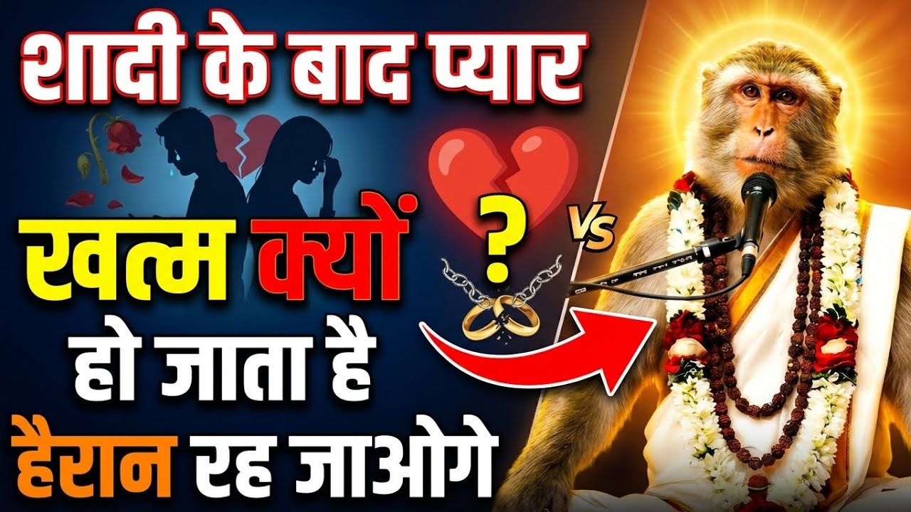 शादी के बाद पति-पत्नी में प्यार खत्म क्यों हो जाता है? असली वजह सुनकर हैरान रह जाओगे 🥹🙏