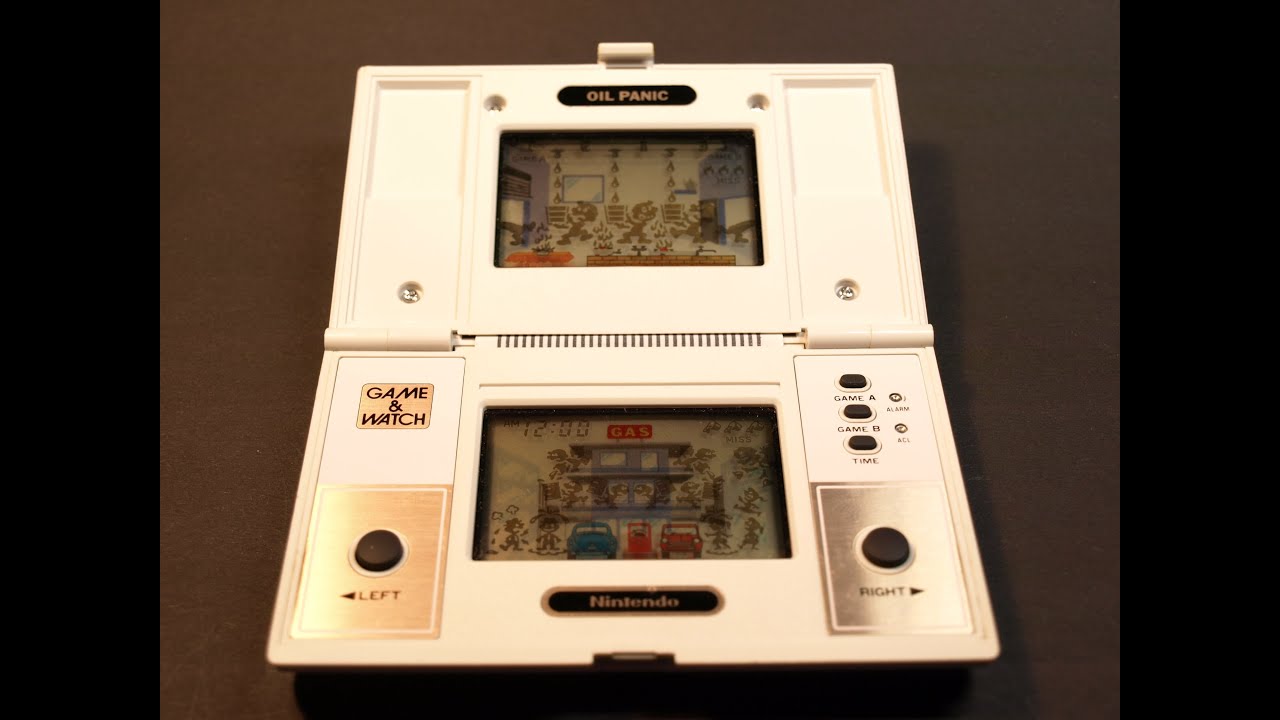 Nintendo Game & Watch Oil Panic (&Ouml;l Panik)