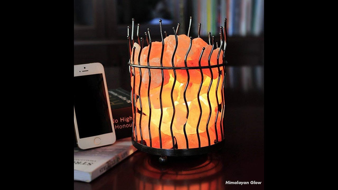 Himalayan Pink Salt Pillar Basket Lamp | Himalayan Glow Salt Lamp Review | Amazon Customer Review
