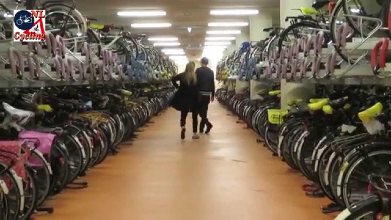 Bicycle Parking Facility at Rotterdam Central Station