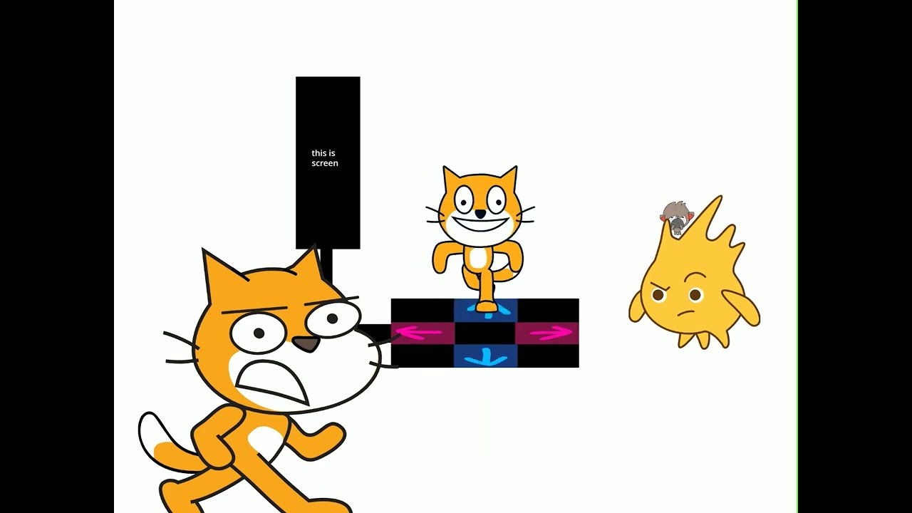 scratch 3.0 shorts: rhythm game (Random Scratch Projects TURBOWARPED #22)