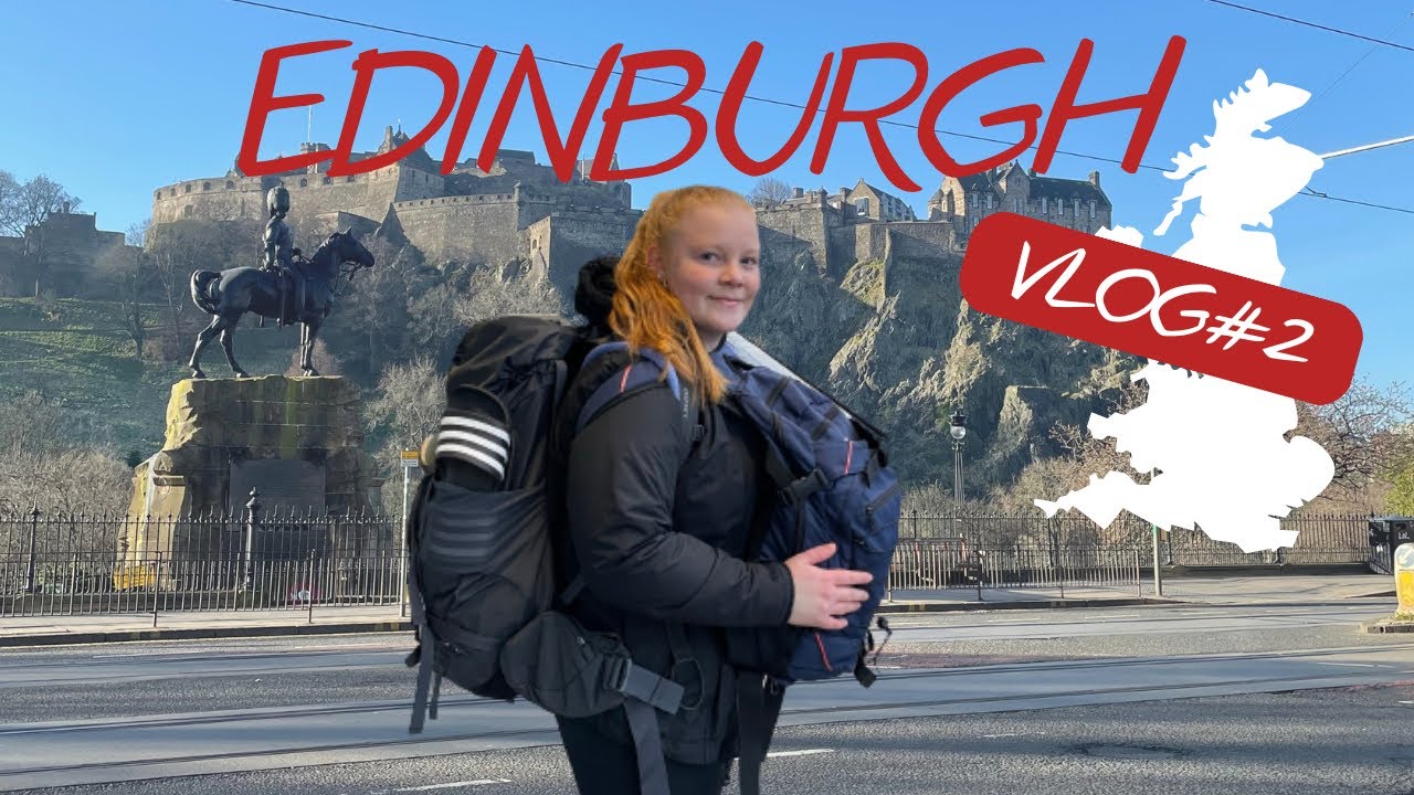 ALLEINE in EDINBURGH | VLOG 2 | Interrail 2023 | Europareise