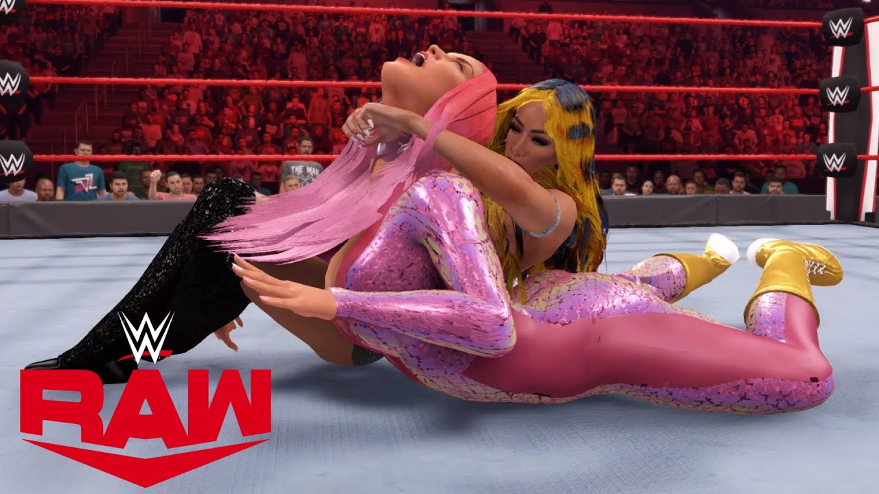WWE 2K22 RAW MERCEDES MONÉ VS EVA MARIE