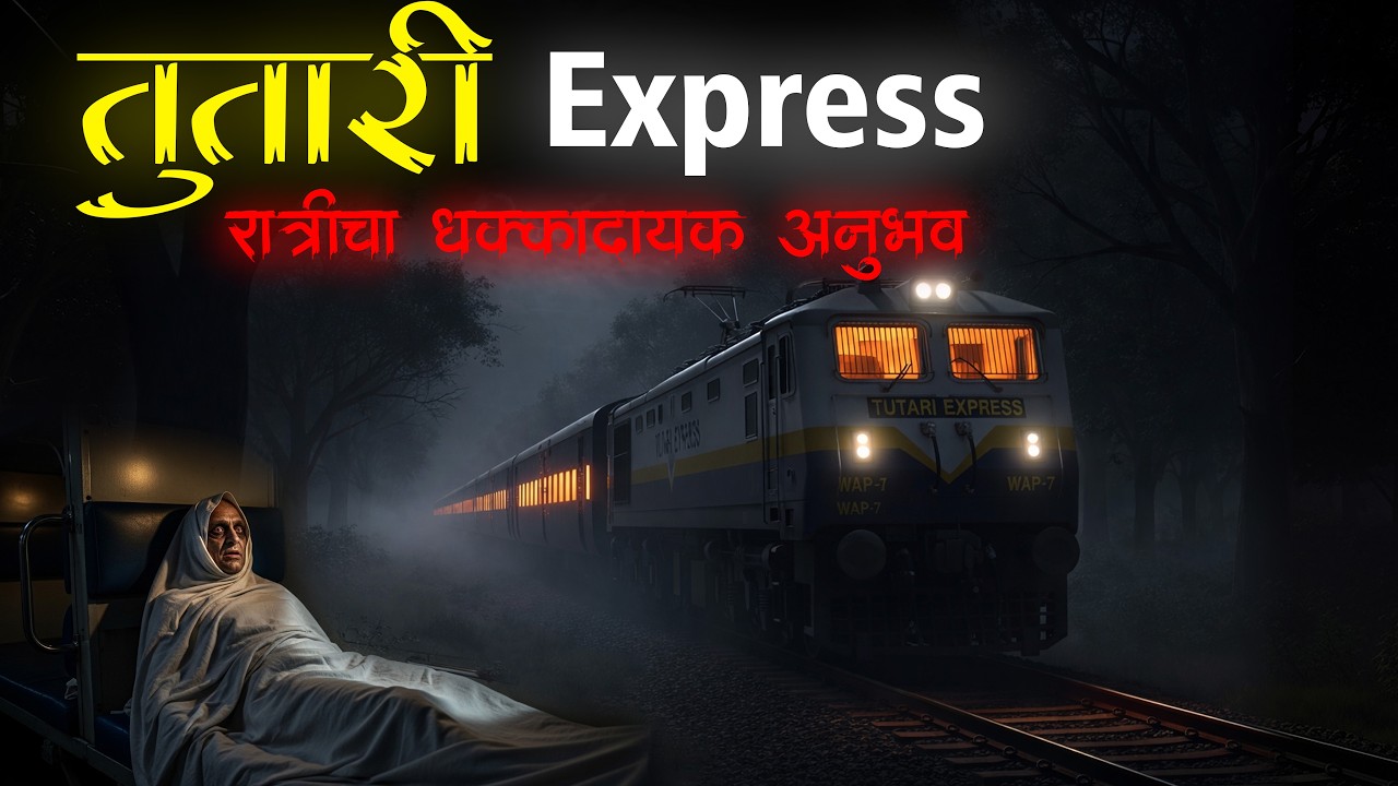 (Tutari Express)😰 रात्रीचा भयंकर अनुभव • Horror Story • Marathi Horror Story • Malvani Boko #horror