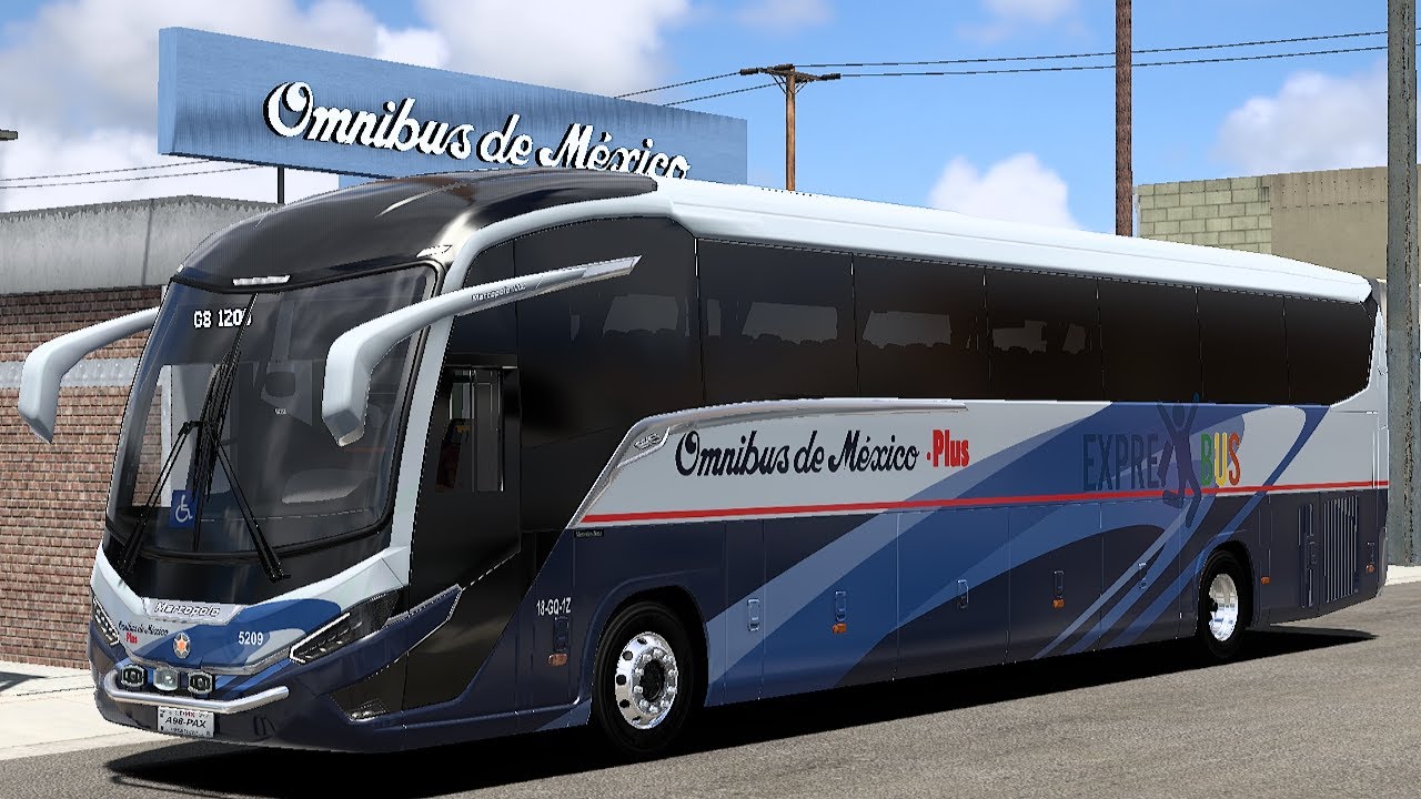 Marcopolo G8 1200 Multi- Omnibus de Mexico(Mercedez Benz)
