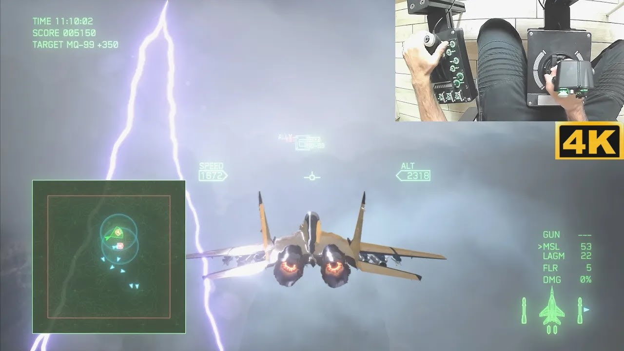 Mig29 Fulcrum - Ace Combat 7 | Logitech X56 Hotas