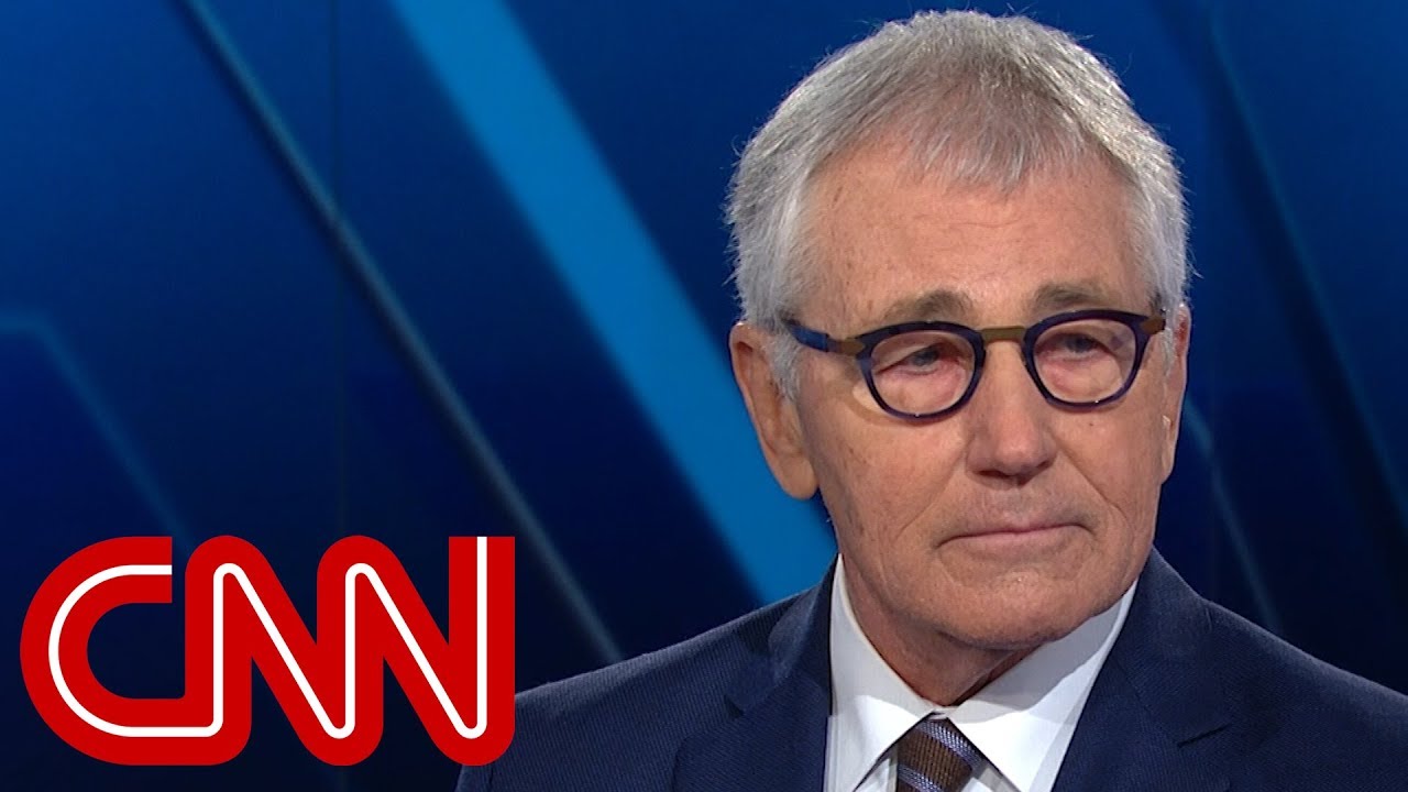 Chuck Hagel on Trump skipping veterans event: Embarrassment