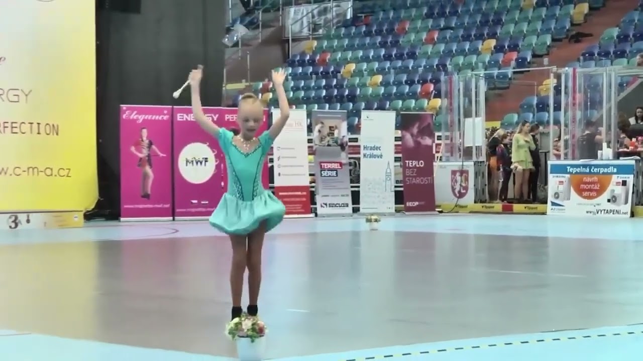 MČR CMA 2023 DM Studio Dačice Teodora Kryzanová sólo baton kadet hobby