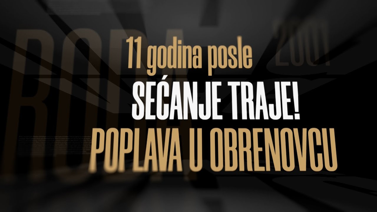 Glas naroda: 11 godina posle poplava u Obrenovcu