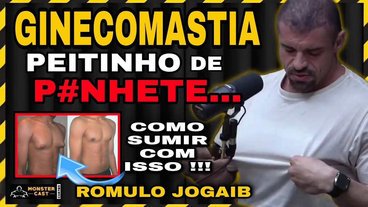 AS 3 CAUSAS DA GINECOMASTIA NA ADOLESC&Ecirc;NCIA  !  | ROMULO JOGAIB