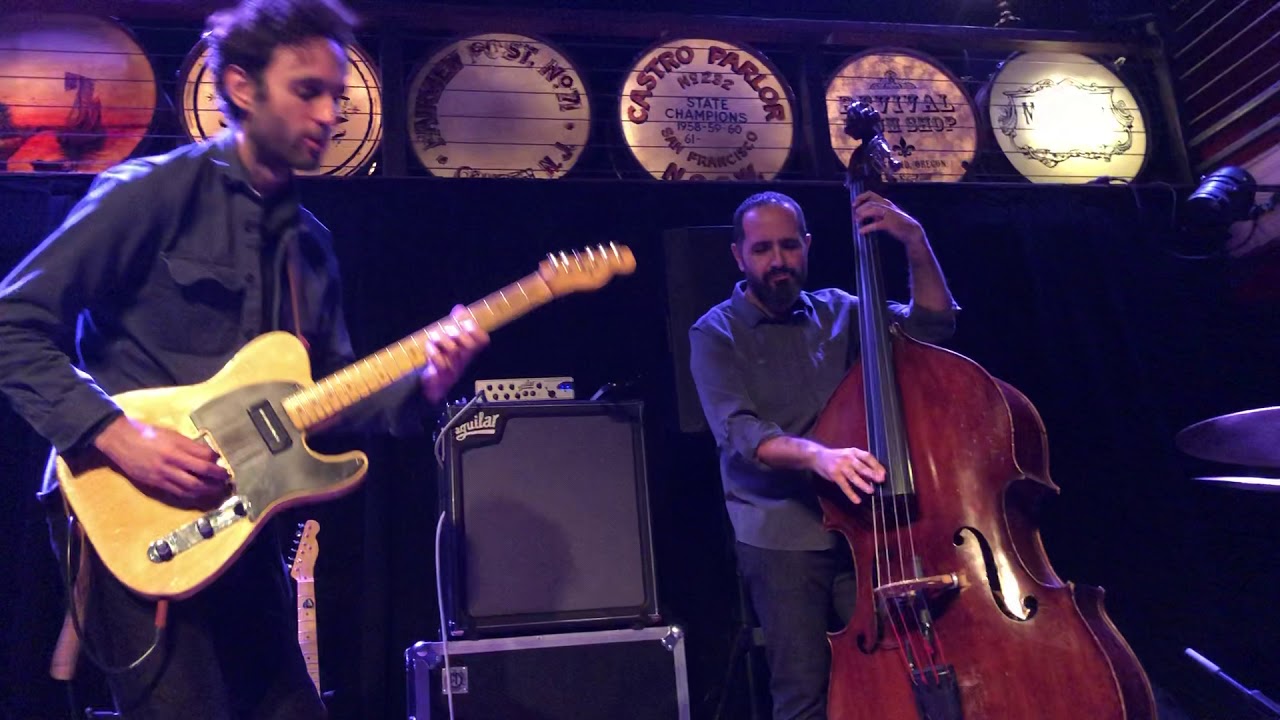 Julian Lage Trio with Dave King and Jorge Roeder playing Ornette Coleman’s Tomorrow Is The Question