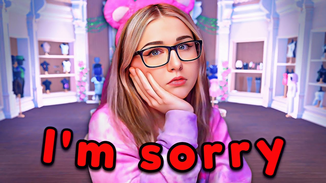 IM SORRY (being honest while playing dress to impress) 😔