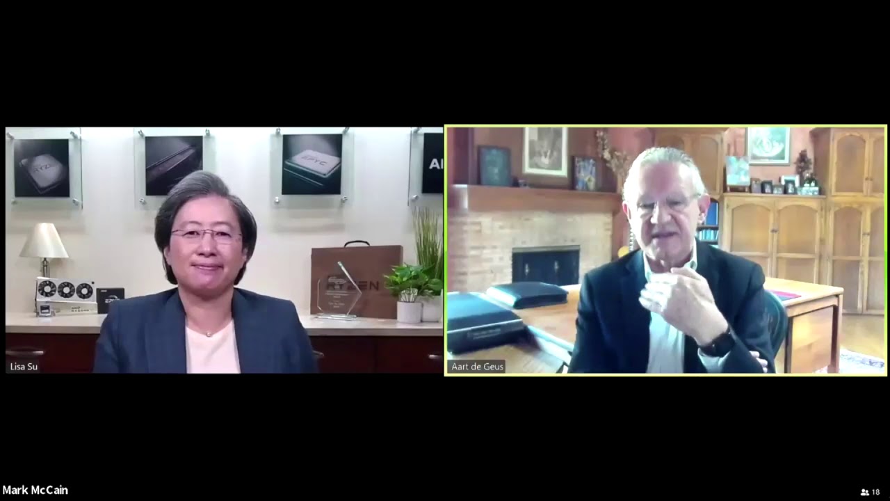 SVLG Virtual Fireside Chat with Dr. Su and Dr. Aart de Geus