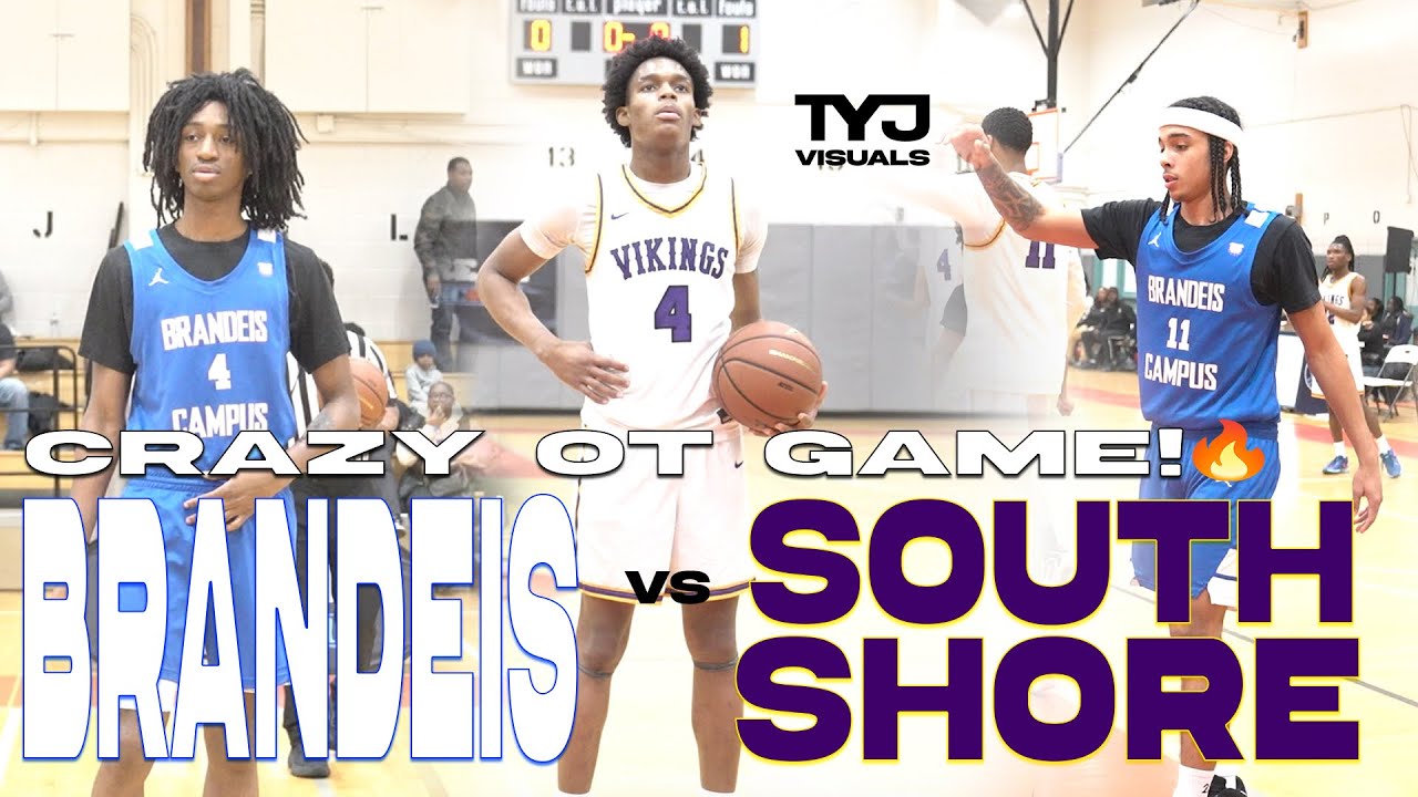 CRAZY OVERTIME GAME! 👀🔥| South Shore Vs Brandeis (1/10/26) |PSAL NYC BASKETBALL! 🏀|