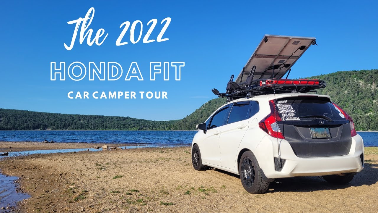 Жизнь в фургоне Honda Fit — пеший тур и автокемпинг 2022 года #HondaFit4Adventure