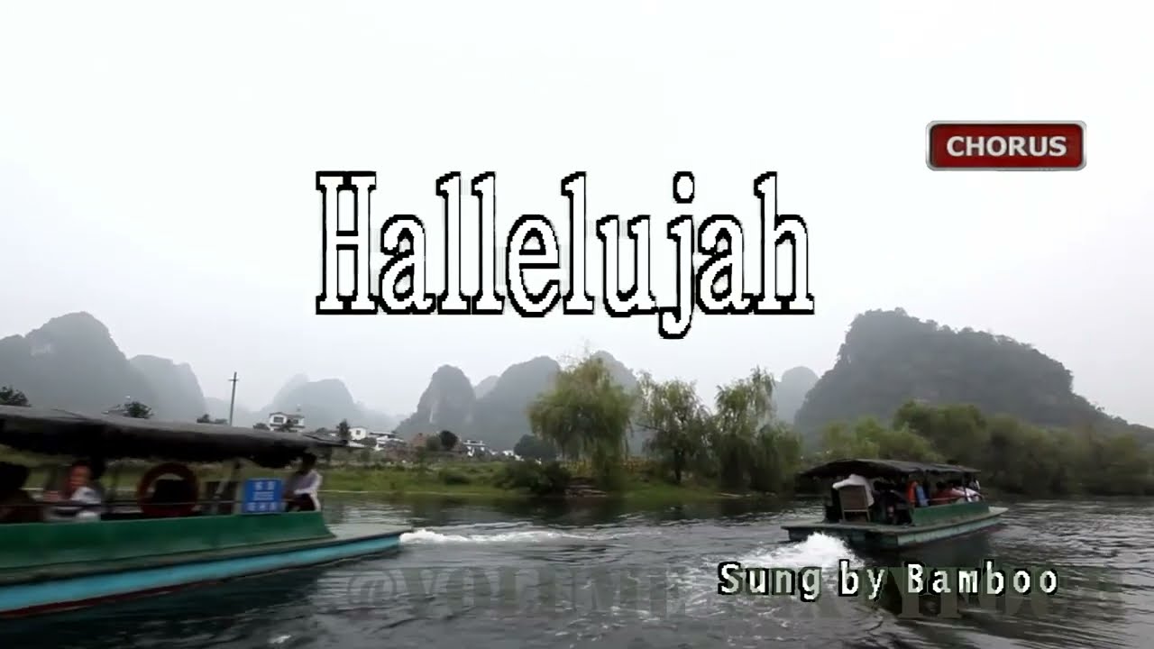 Bamboo - Hallelujah || Karaoke/Lyrics/Instrumental
