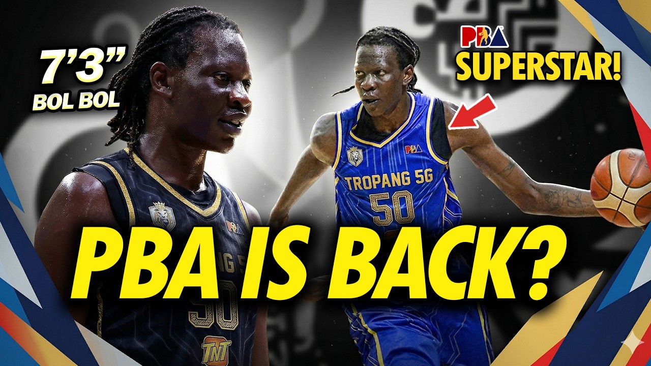 7-футовый (221 см) единорог Бол Бол поднимает игру PBA на новый уровень.