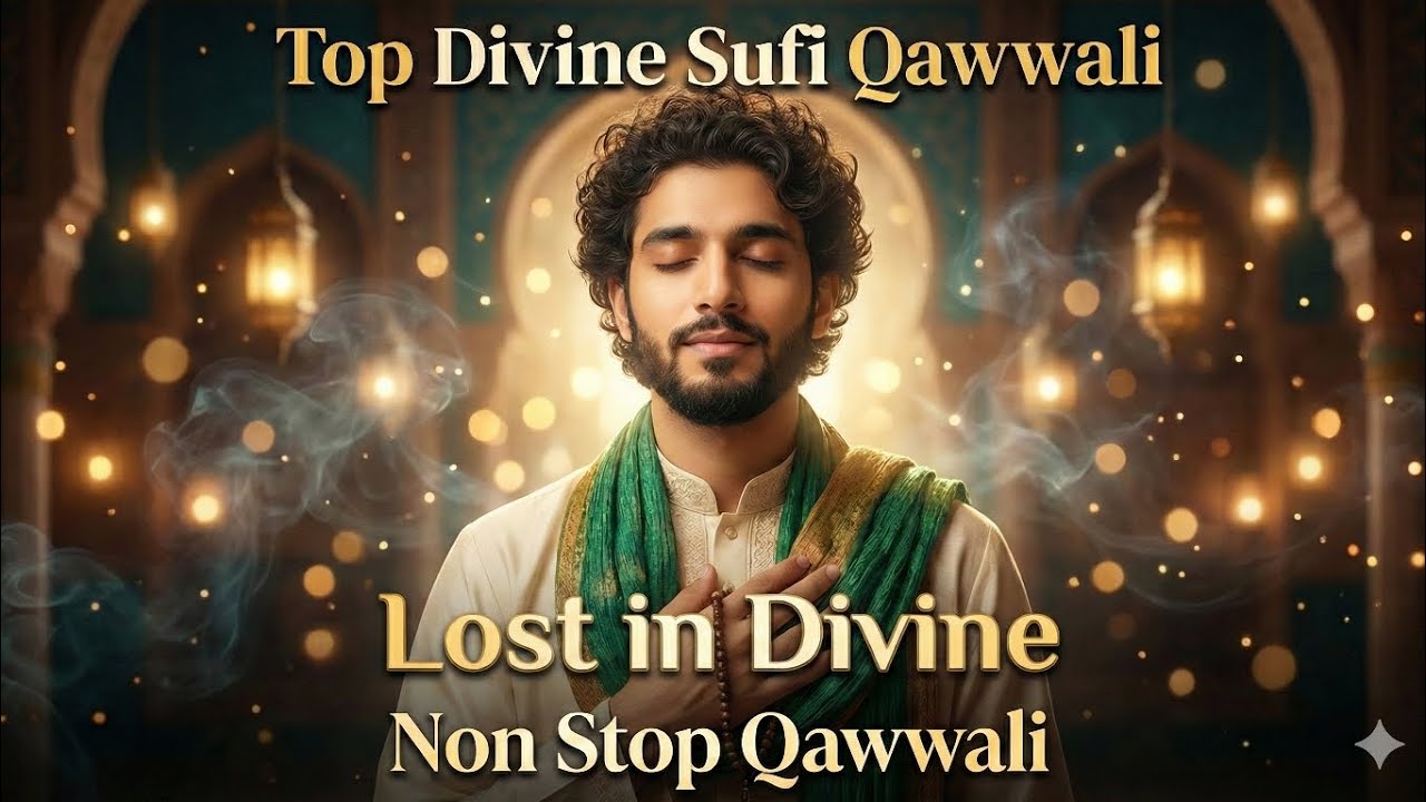 Non Stop Divine Sufi Qawwali | Heart Touching Sufi Kalam | Spiritual Peace & Ishq-e-Haq