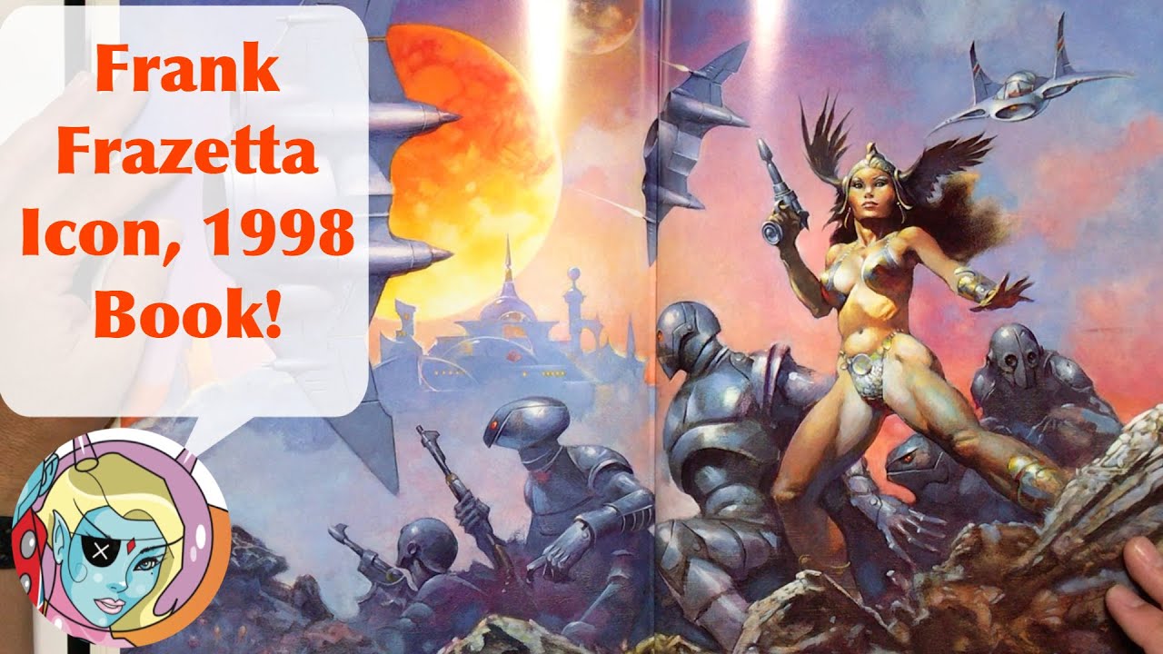Frank Frazetta Icon 1998 book!