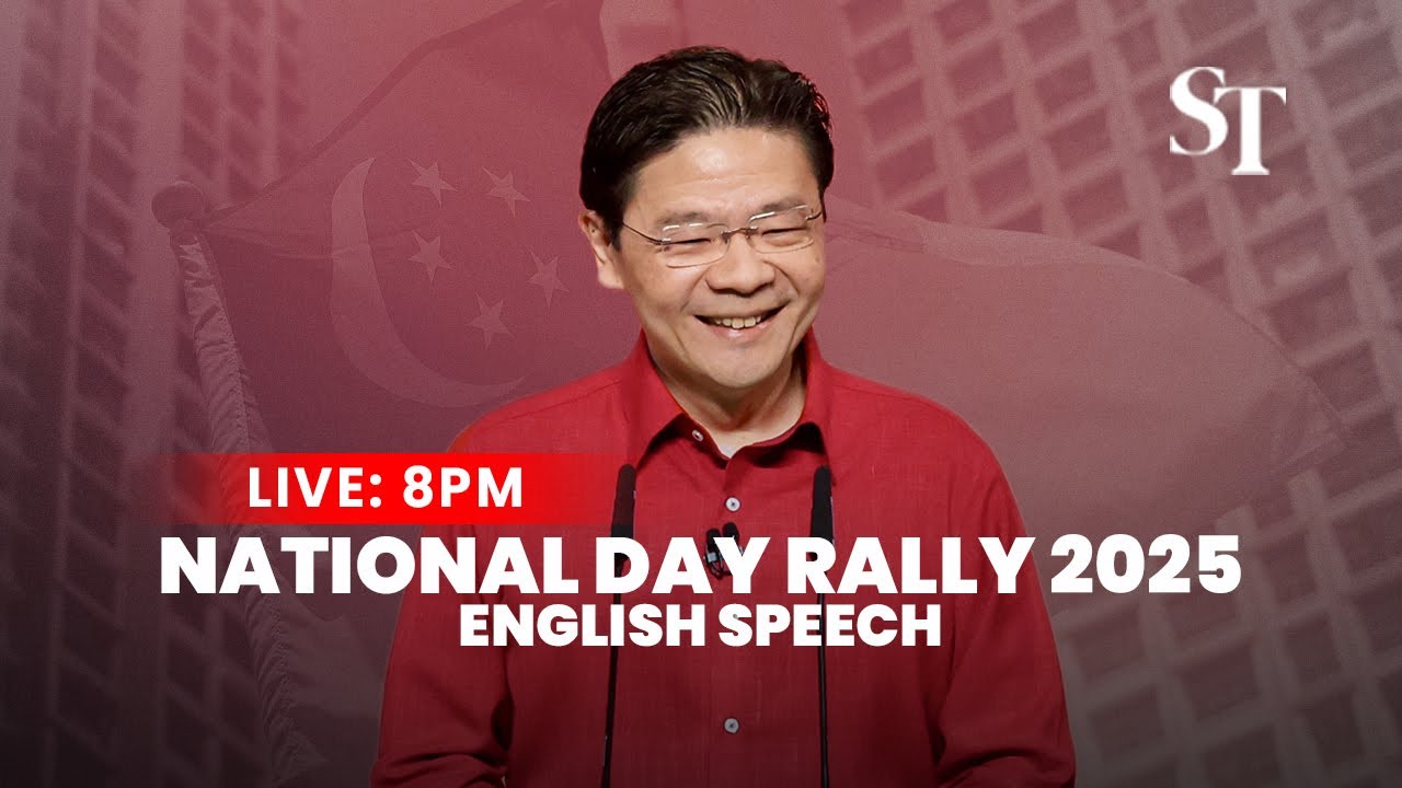 [LIVE] National Day Rally 2025: PM Wong’s English speech