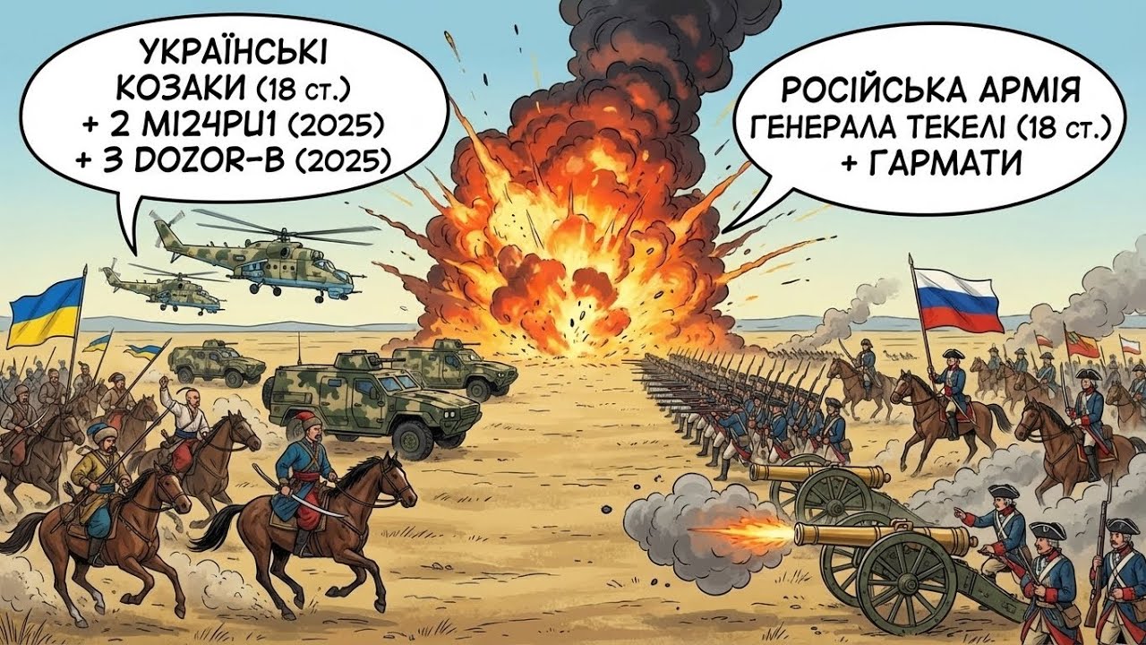 ЩО ЯКЩО Гелікоптери і Броньовики ЗСУ Потраплять на ЗАПОРІЗЬКУ СІЧ у 1775 рік?