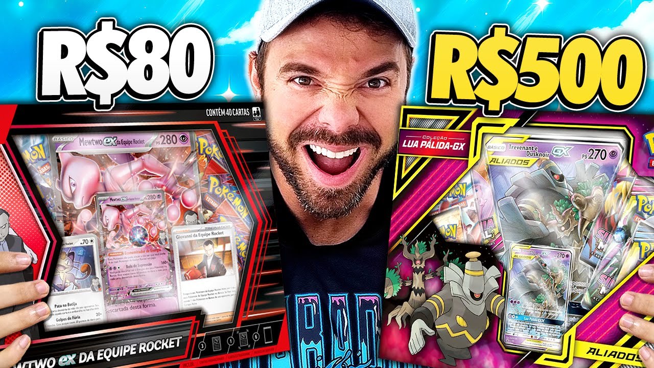 R$80 vs R$500 com Boxes Pokemon! Lucro ou Prejuízo?