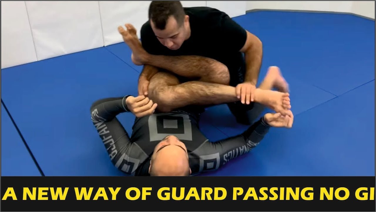 A New Way Of Guard Passing No Gi - The 50/50 With The Arms by Leo Vieira