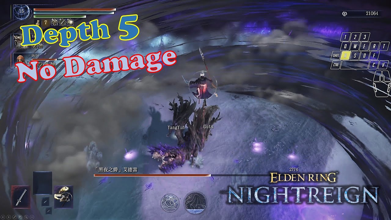 When You Have No Damage Reduction, You Just Don’t Get Hit vs Depth 5 Everdark Adel, Baron of Night