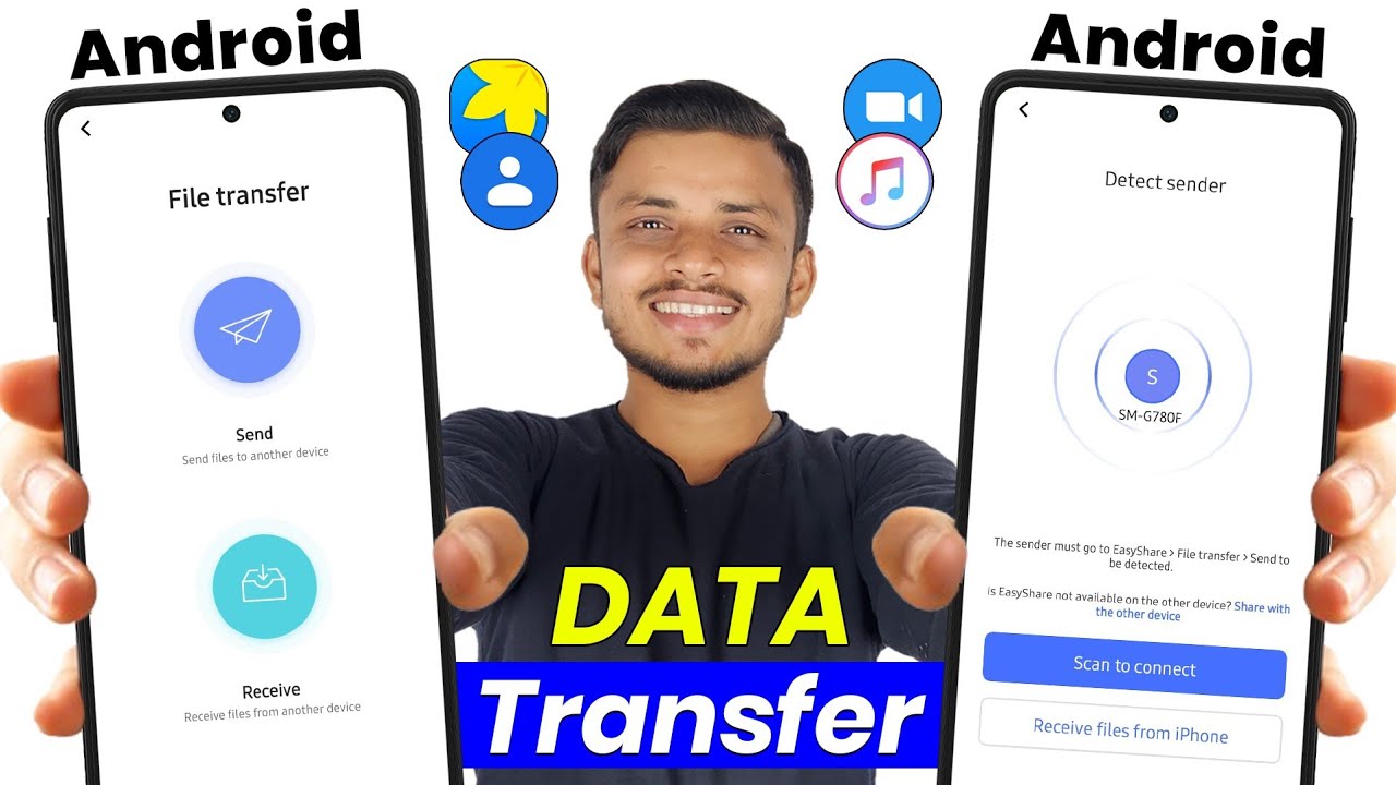 How to Transfer Data from Android to Android (2025 Guide) | Move Contacts, Photos & Apps Easily