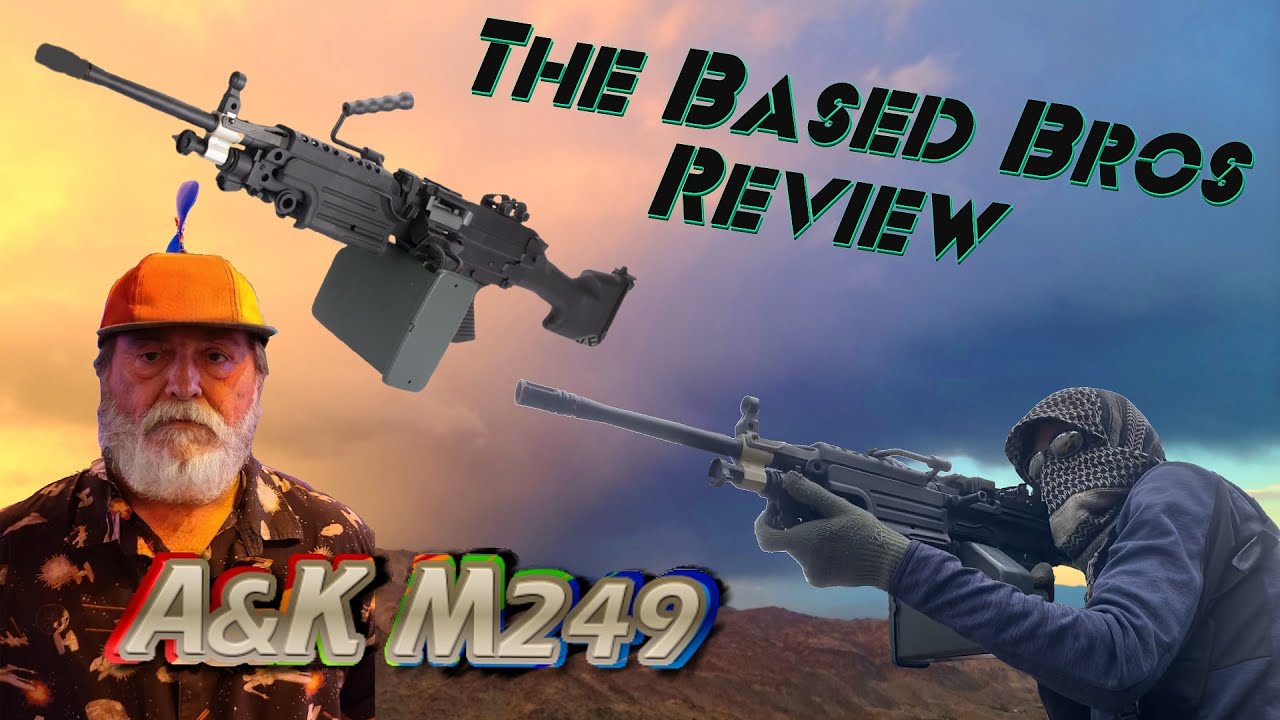 Airsoft A&K M249 Review - The Prime Beginner LMG and Beyond