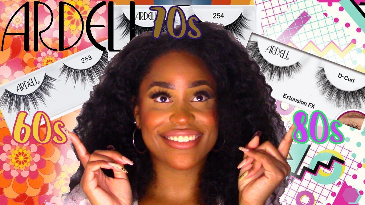 ARDELL l LASHES BY THE DECADES SET l LASH TRY-ON l NelleDoingThings!