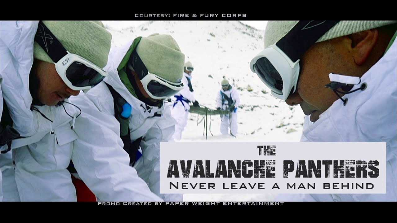 Avalanche Panthers - Indian Army Superheroes rescueing trapped in Siachen Glacier and Himalayas