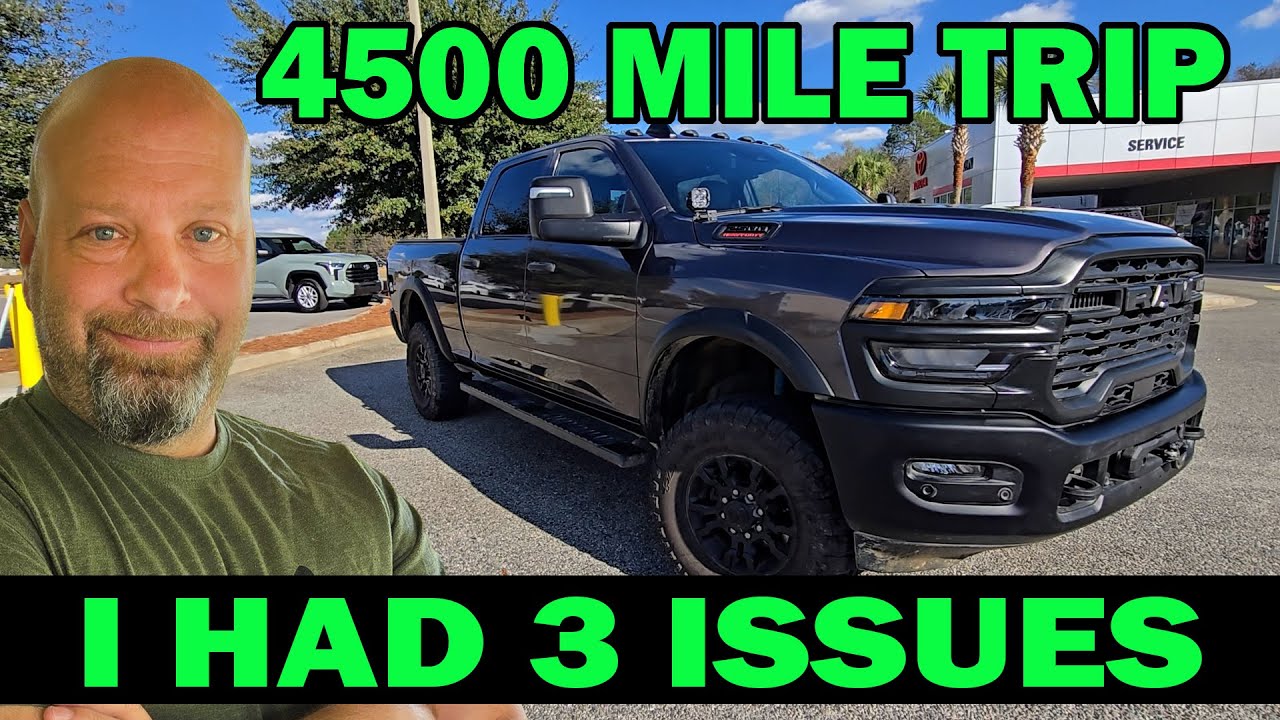 3 ПРОБЛЕМЫ, КОТОРЫЕ У МЕНЯ ВОЗНИКЛИ В ПОЕЗДКЕ НА 4500 МИЛЬ С МОИМ RAM 2500 POWER WAGNER 2025 ГОДА
