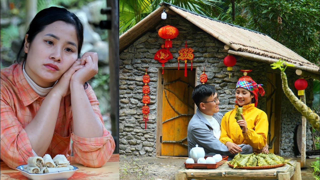 Linda was sad; Quang still hadn't returned, and she was alone by the stone house.