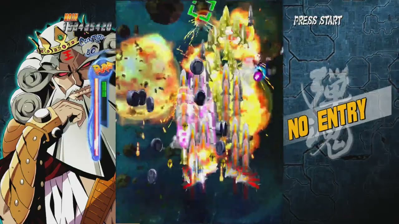 Bullet Soul Infinite Burst XBOX360 JP full first playthrough [TWITCH REPLAY EN/FR]