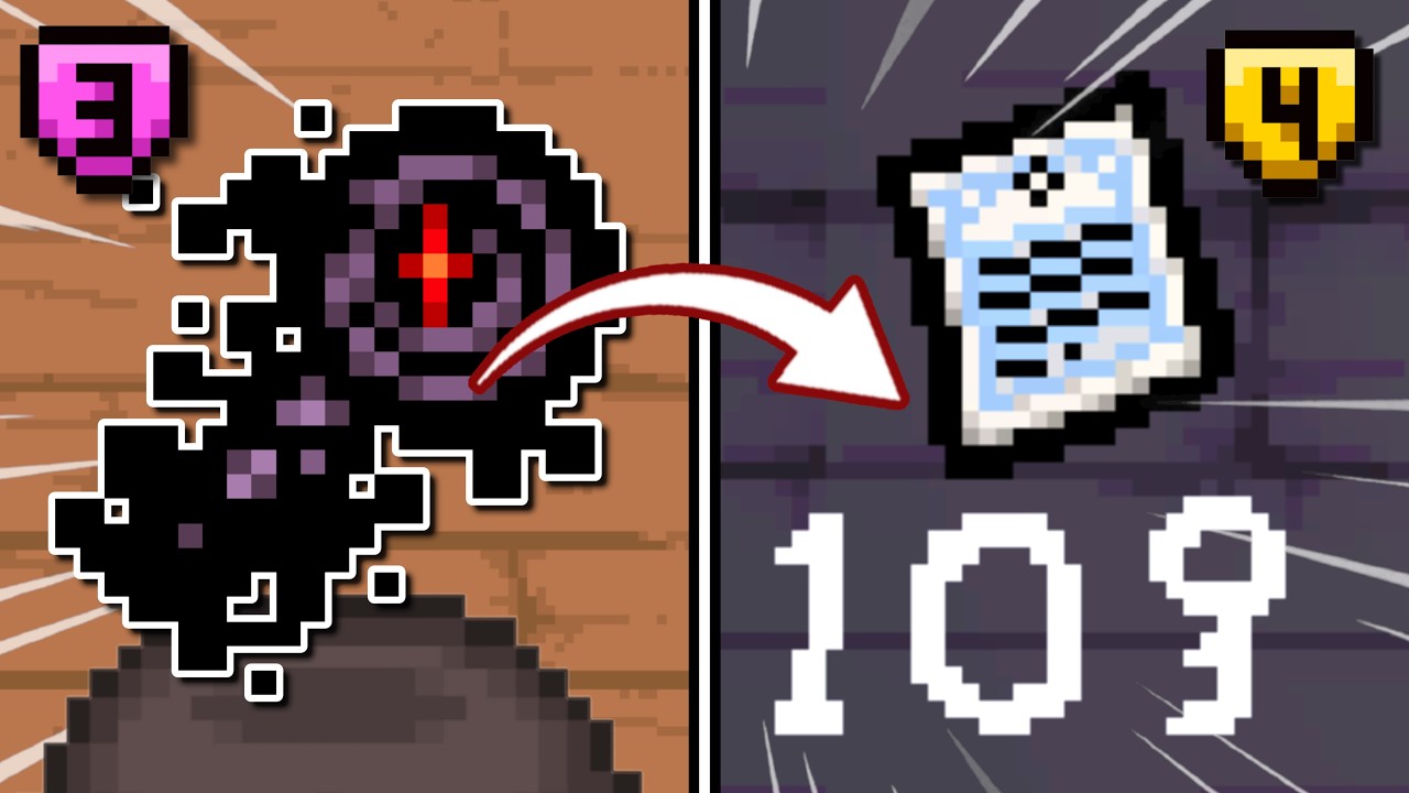This Isaac Item Spawns a BRAND NEW Special Room... It Gave Me The GOD Run