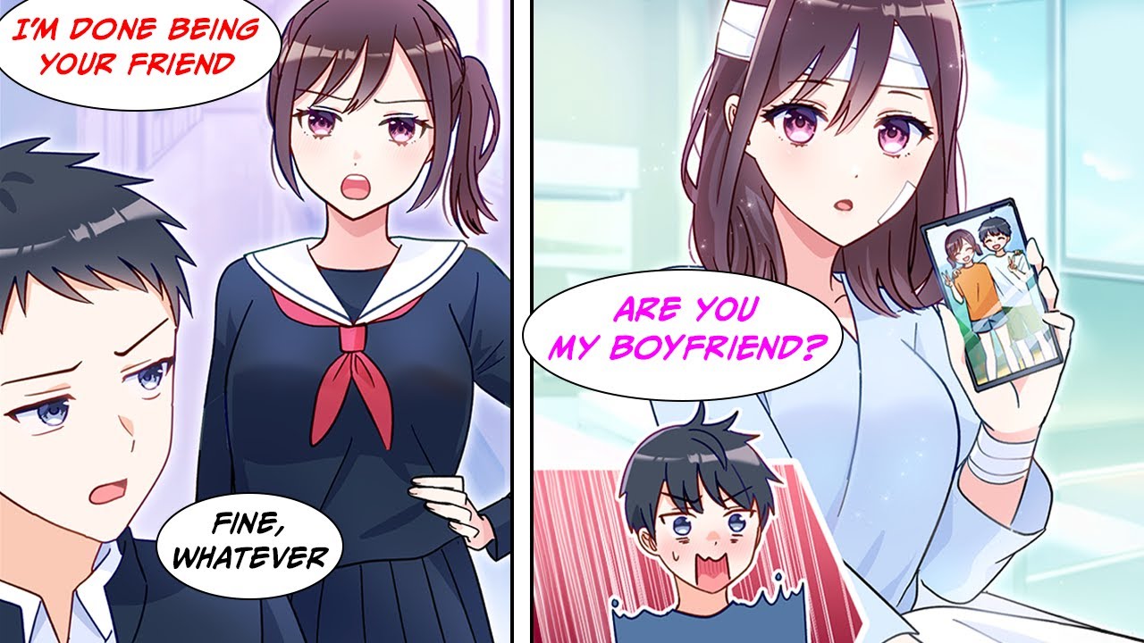 [Manga Dub] A childhood friend that cut ties with me got in an accident and lost her memory [RomCom]