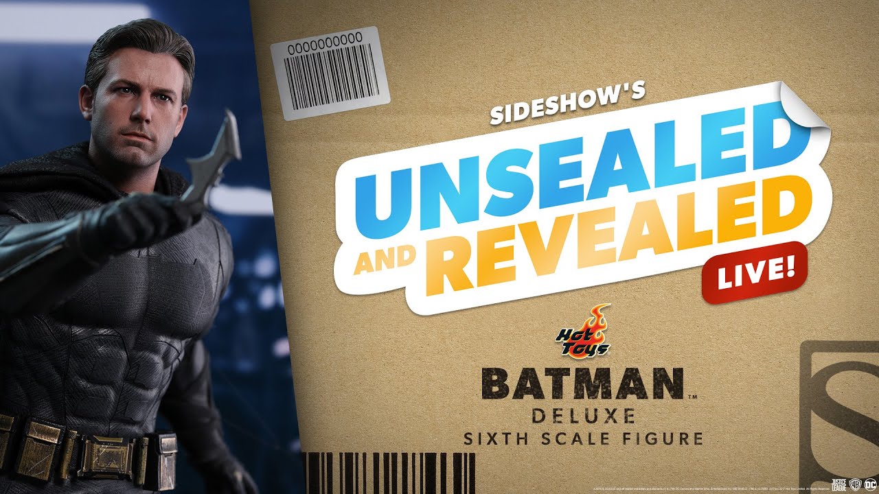 Hot Toys' Batman Deluxe Sixth Scale Unboxing - Sideshow's Unsealed and Revealed