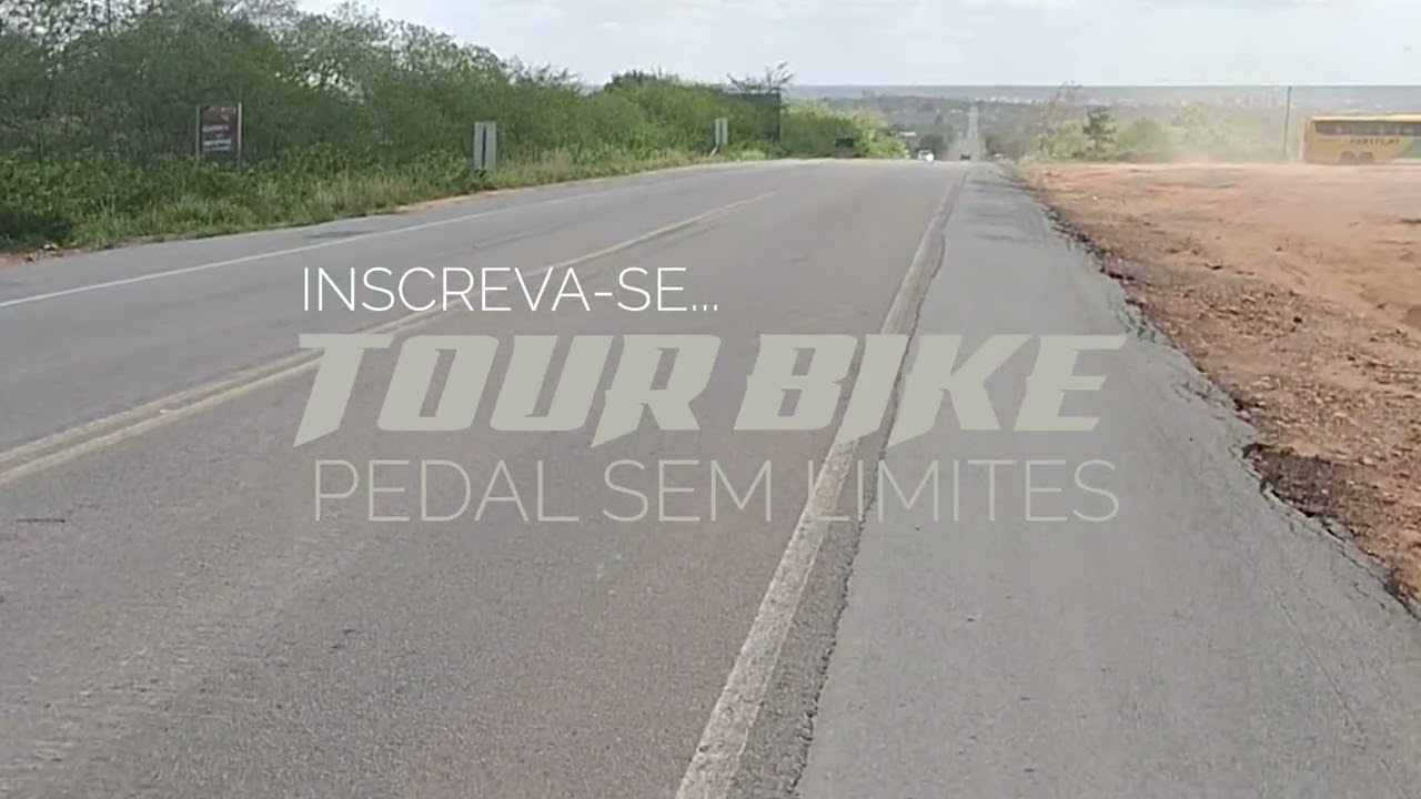 TOUR BIKE - QUASE 10 KM EMPURRANDO A BIKE NA CHUVA E TROVOADA...