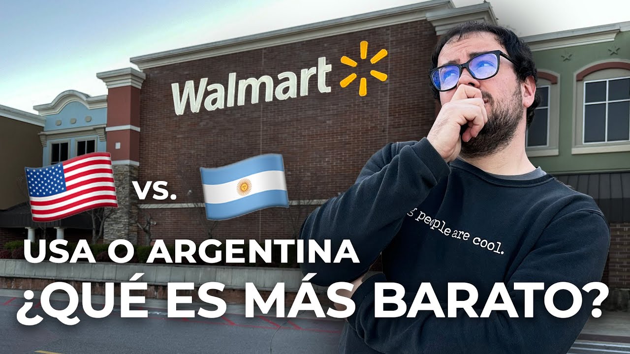Es CARO vivir en ESTADOS UNIDOS? Comparamos PRECIOS de SUPERMERCADO de ARGENTINA y ESTADOS UNIDOS.