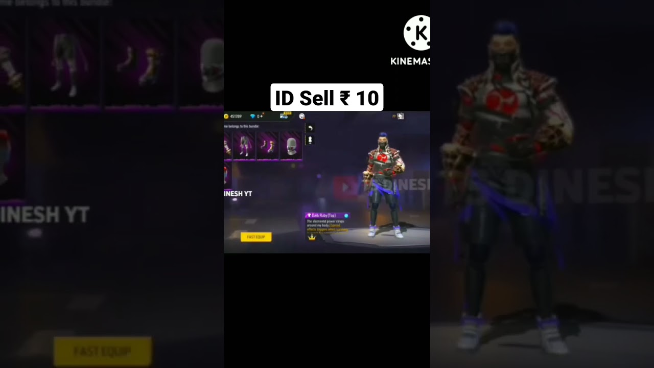 sk Sabir boss bundle id for sell only ₹ 10 # free fire # short # ff tranding short # id sell # 🔥🔥🔥 #