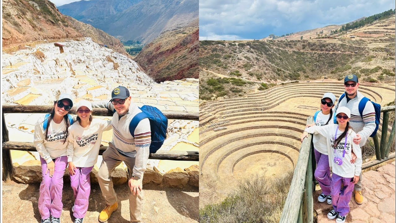 SALT MINE OF MARAS AND MORAY | SACRED VALLEY PERU | SKYE and Family