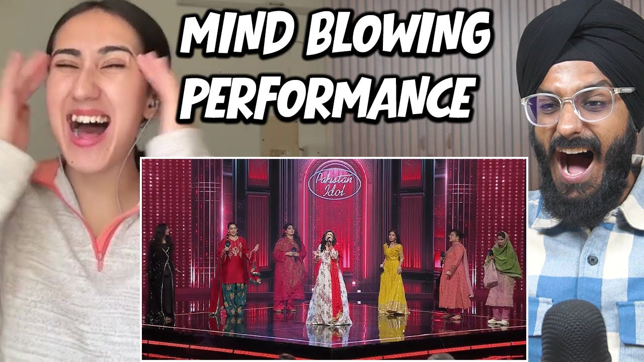 Indian Reaction to Pakistan Idol Girls Performance | Raula Pao