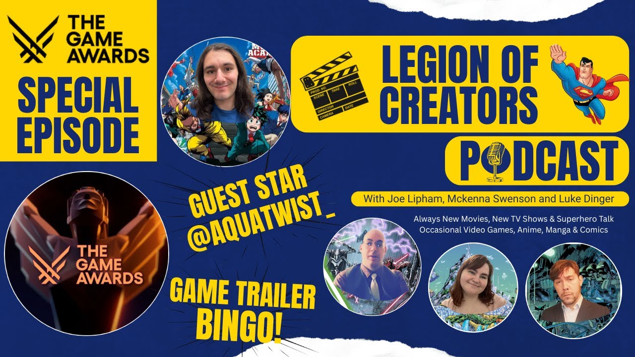 Legion of Creators! | Game Awards 2025 Special Episode! | Game Trailer Bingo!