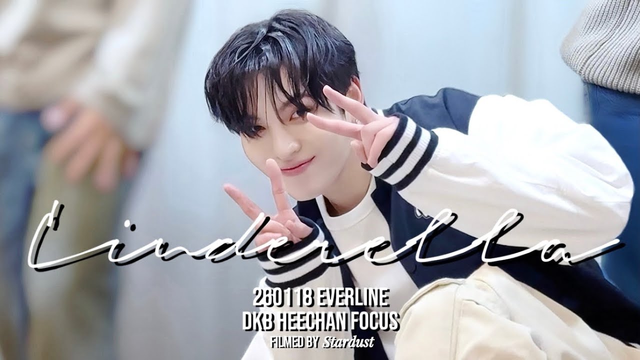 [4K] 260118 에버라인 시그 팬싸 - Cinderella | 다크비 희찬 직캠 DKB HEECHAN FOCUS CAM