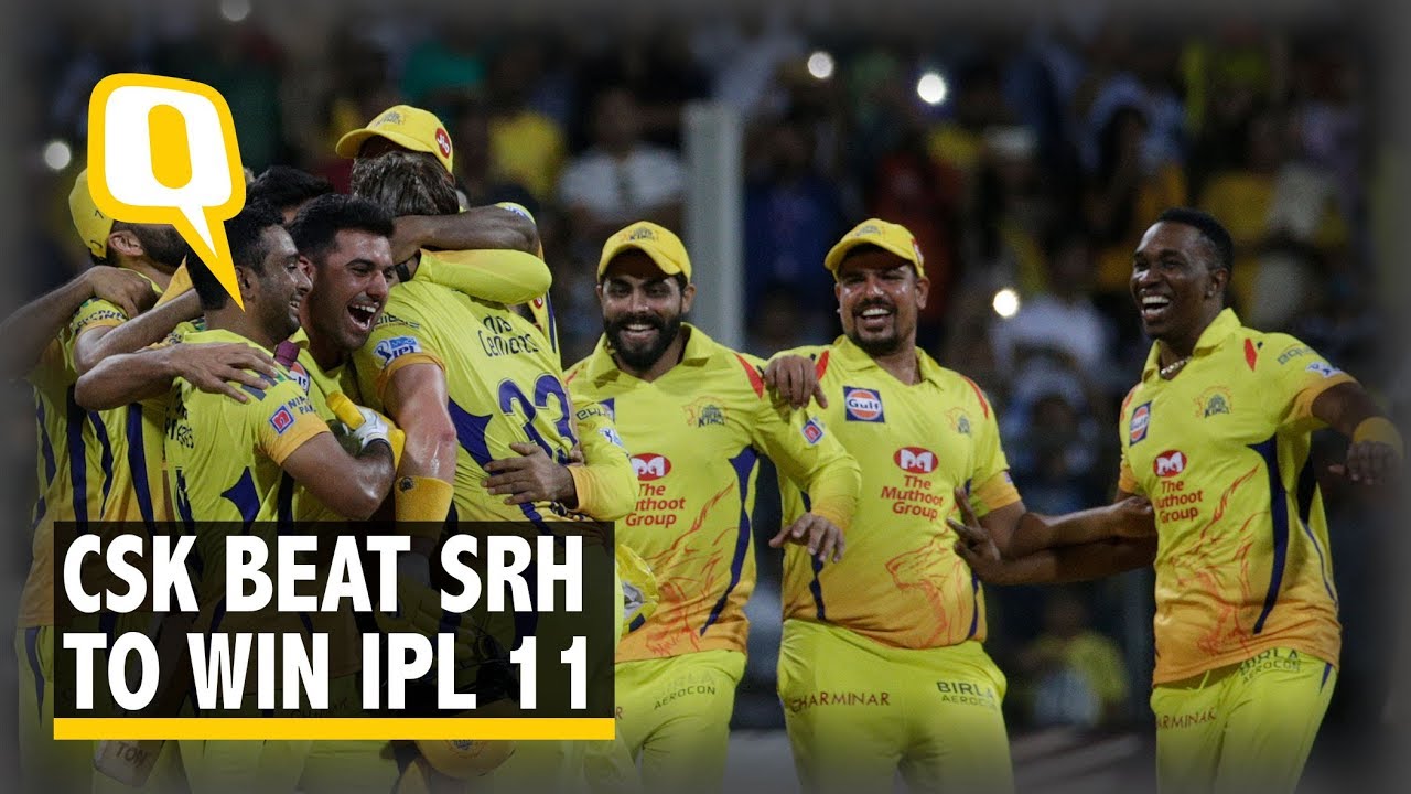 IPL Final Recap: Chennai Super Kings beat Sunrisers Hyderabad | The Quint