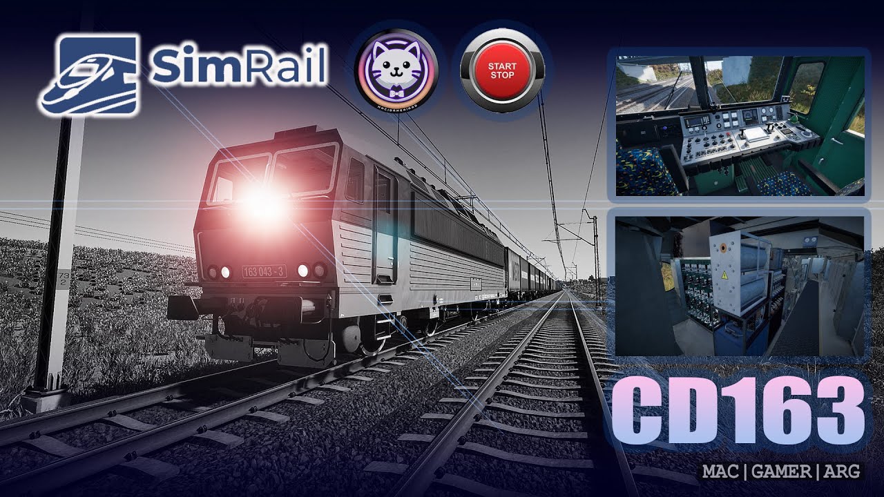 🚊TUTORIAL | CD 163 Series SKODA|  Ponemos en marcha la nueva locomotora | SimRail | Gameplay español