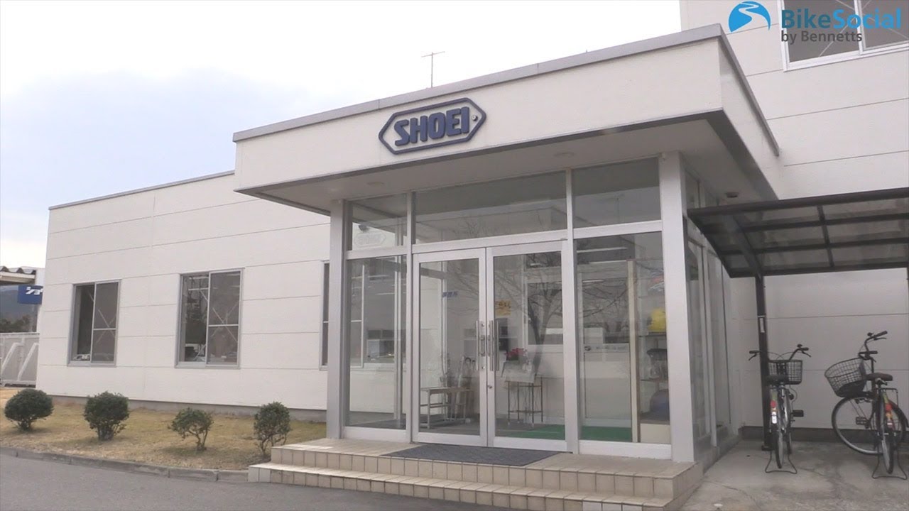 Inside the SHOEI factory